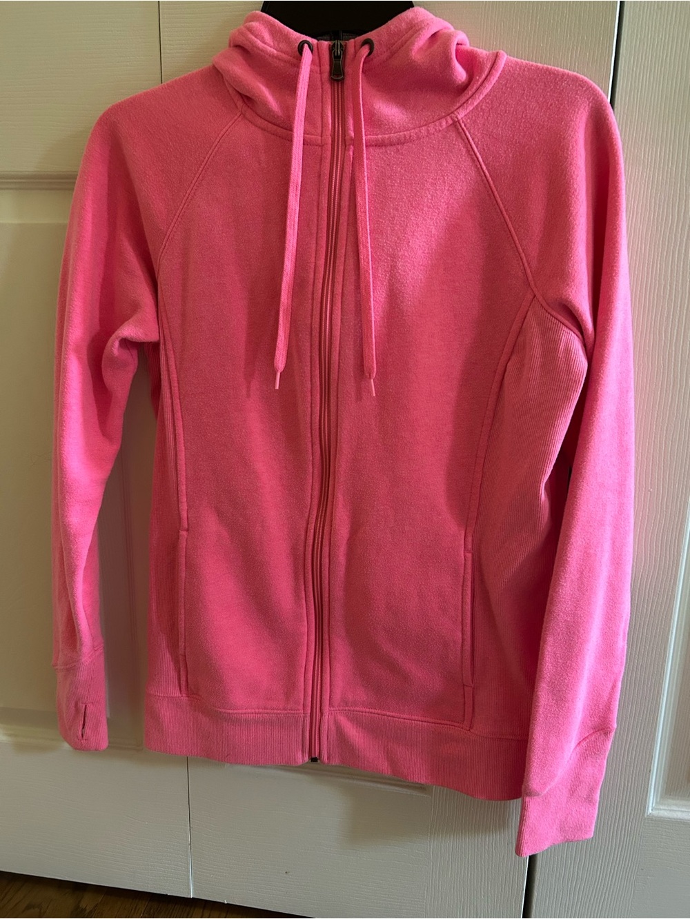 tek gear Pink Hooded Full-Zip Sweatshirt